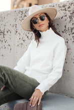 Load image into Gallery viewer, Natalie Turtleneck Sweater in Ivory
