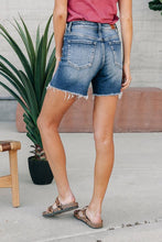 Load image into Gallery viewer, Bohme Button Fly Shorts in Dark Wash