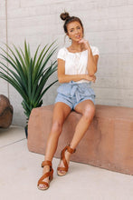 Load image into Gallery viewer, Vero Moda Polka Dot Shorts in Blue