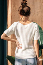 Load image into Gallery viewer, Willa Short Sleeve Sweater