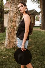 Load image into Gallery viewer, Ashe Lace Cami in Black - FINAL SALE