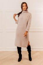Load image into Gallery viewer, Quinn Turtleneck Dress
