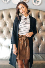 Load image into Gallery viewer, This Chic White and Black Mock Neck Top
