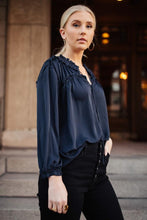 Load image into Gallery viewer, Nova Neck Tie Blouse
