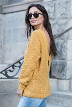 Load image into Gallery viewer, Vero Moda Amaya V Back Sweater-FINAL SALE
