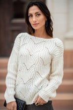 Load image into Gallery viewer, Maeve Low Back Sweater in Cream - FINAL SALE
