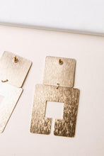 Load image into Gallery viewer, Squares Oversized Earrings
