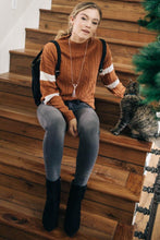 Load image into Gallery viewer, Want and Need Rust Sweater
