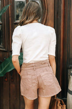 Load image into Gallery viewer, Kamelia Paperbag Shorts in Mauve
