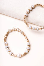 Load image into Gallery viewer, Orion Beaded Bracelet Set in Taupe
