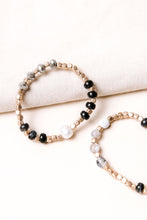 Load image into Gallery viewer, Orion Beaded Bracelet Set in Grey
