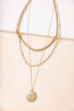 Load image into Gallery viewer, Brinley Layered Circle Necklace
