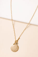 Load image into Gallery viewer, Circle Toggle Necklace
