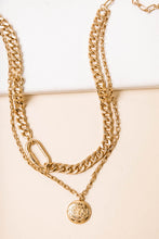 Load image into Gallery viewer, Royal Crest Layered Necklace
