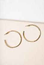 Load image into Gallery viewer, Twist Detail Hoop Earrings
