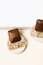 Load image into Gallery viewer, Fatima Wood Accent Earrings
