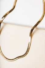 Load image into Gallery viewer, Gold Snake Chain Necklace
