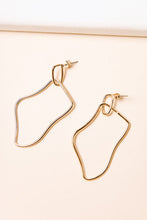 Load image into Gallery viewer, Abstract Hoop Earrings
