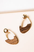 Load image into Gallery viewer, Mix Media Drop Down Earrings
